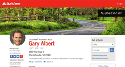 Desktop Screenshot of garyalbert.com